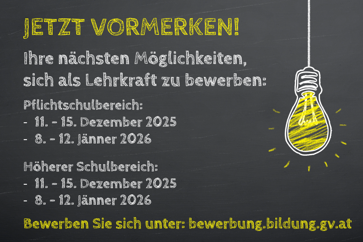 Ausschreibungen Dezember Jänner