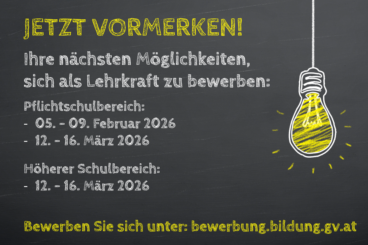 Ausschreibung Februar März