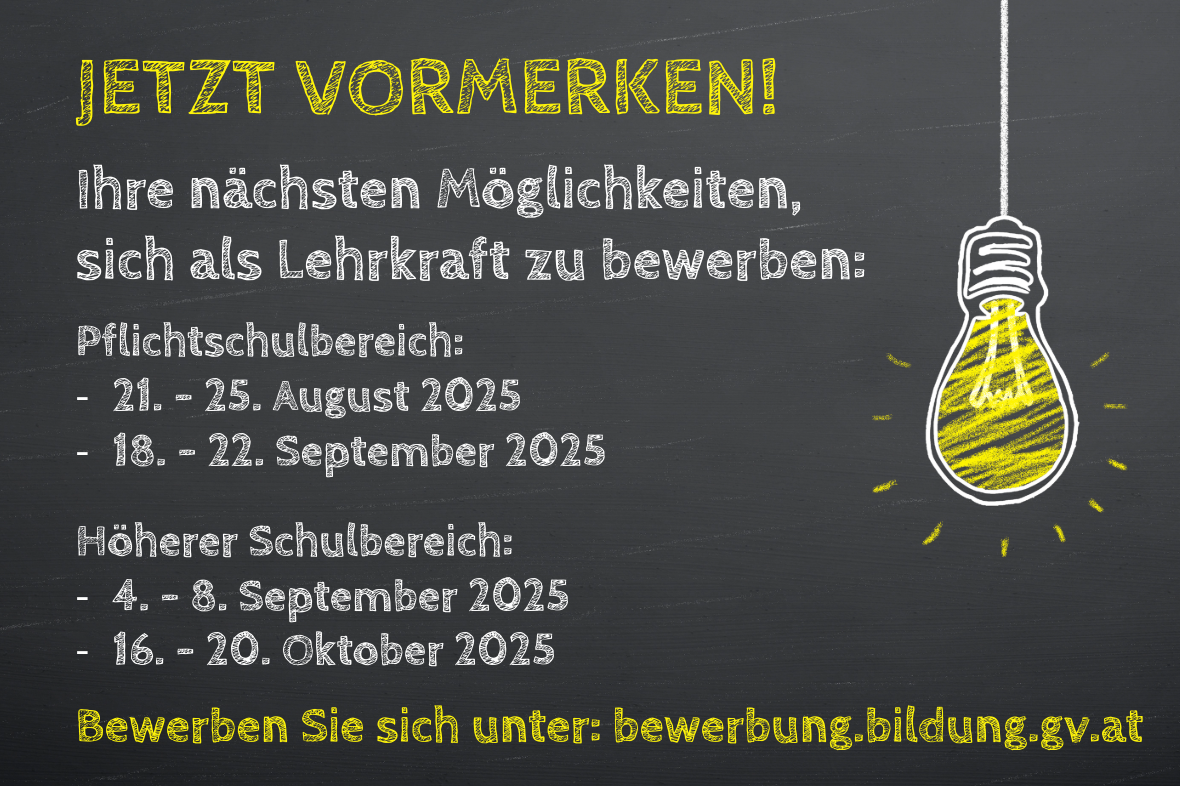 Ausschreibungstermine Aug/Sept
