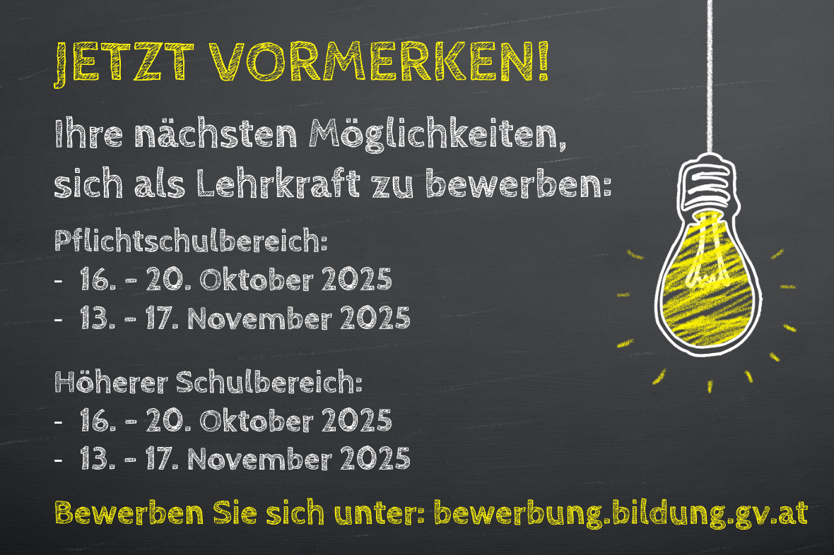 Ausschreibungstermine Okt/Nov