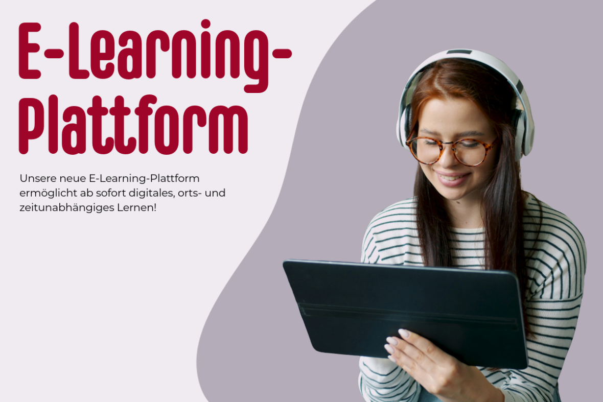 Sliderbild E-Learning-Plattform